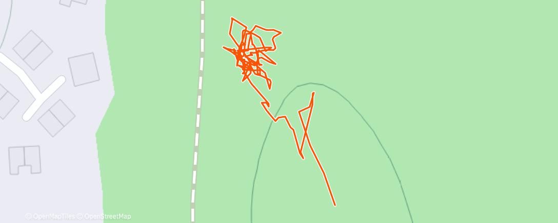 Map of the activity, Afternoon Ride