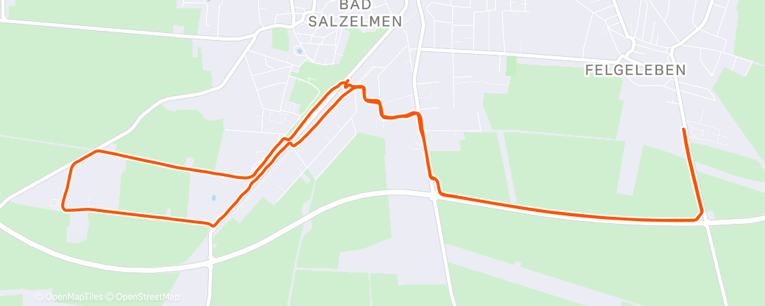 Map of the activity, Laufen (Outdoor)