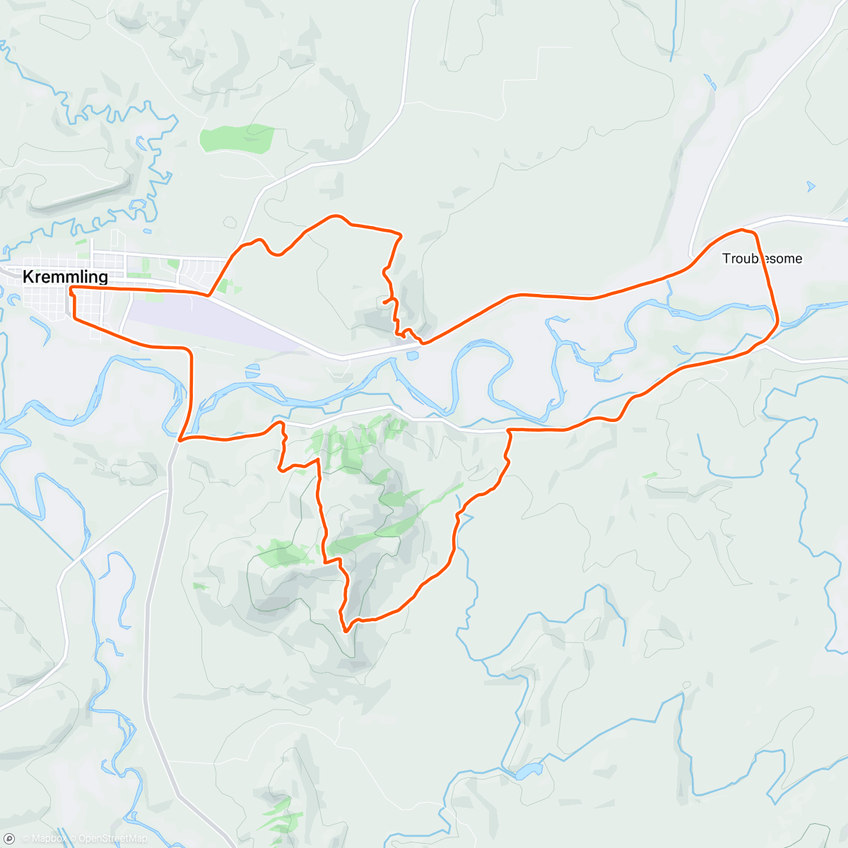 Map of the activity, It was a dark and stormy night...