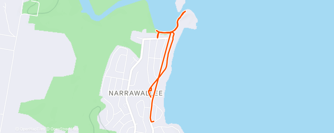 Map of the activity, Morning Mountain Bike Ride