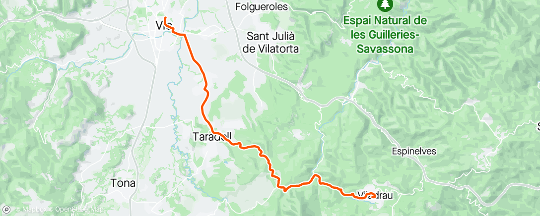 Karte der Aktivität „A Trubaià 🥸🥸”