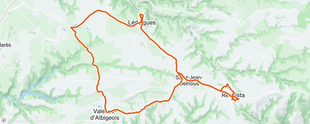 Carte de l'activité