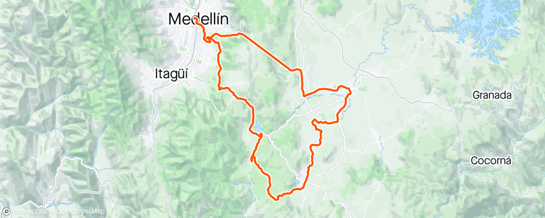Mapa de la actividad (Ruta Medellín 2024)