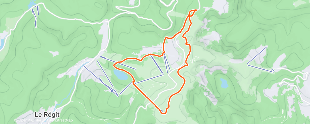 Map of the activity, Juste profiter des paysages :  splitboard ❄️🏔️