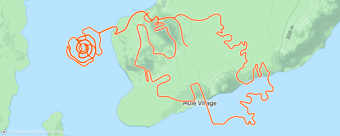 Map of the activity, Zwift - Race: DIRT Dadurday Chase Race (C) on Three Little Sisters in Watopia