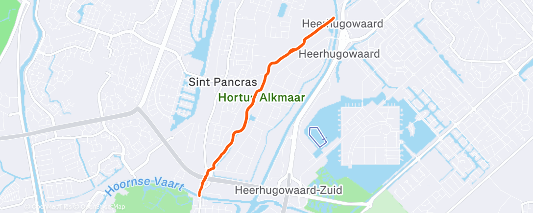Mappa dell'attività Runwithren