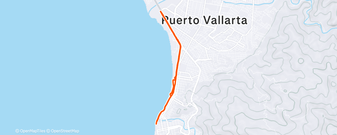 Карта физической активности (Morning Run)