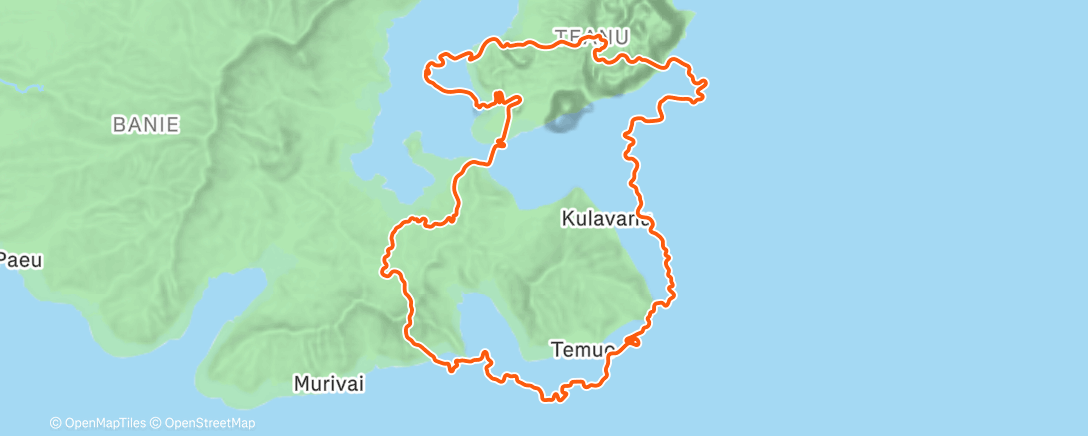 Map of the activity, Zwift - The Big Ring in Watopia
