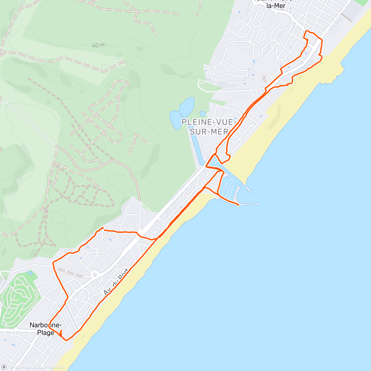 Map of the activity, L'air marin