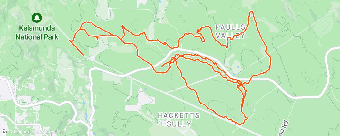アクティビティ「Morning E-Mountain Bike Ride」の地図