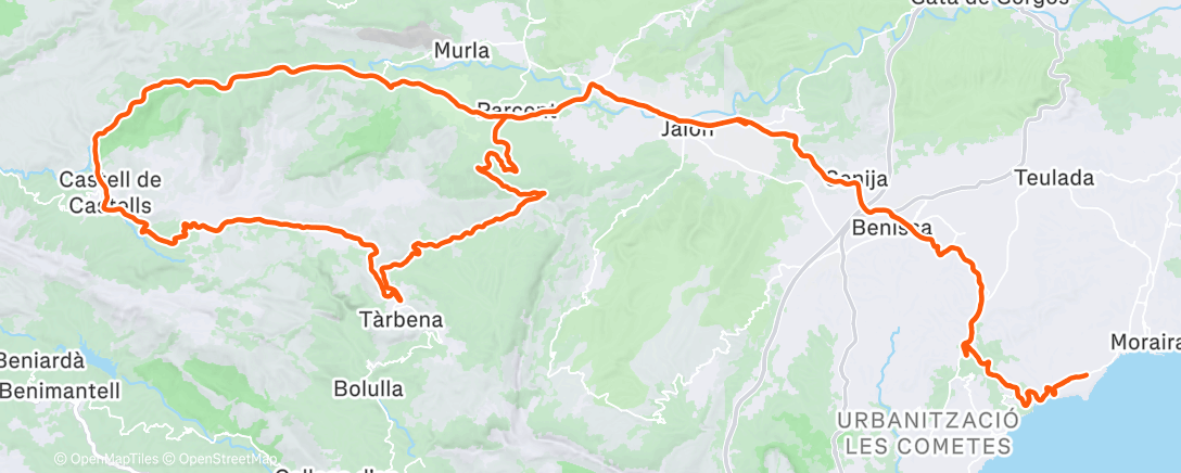 Карта физической активности (December Camp #2🇪🇸)