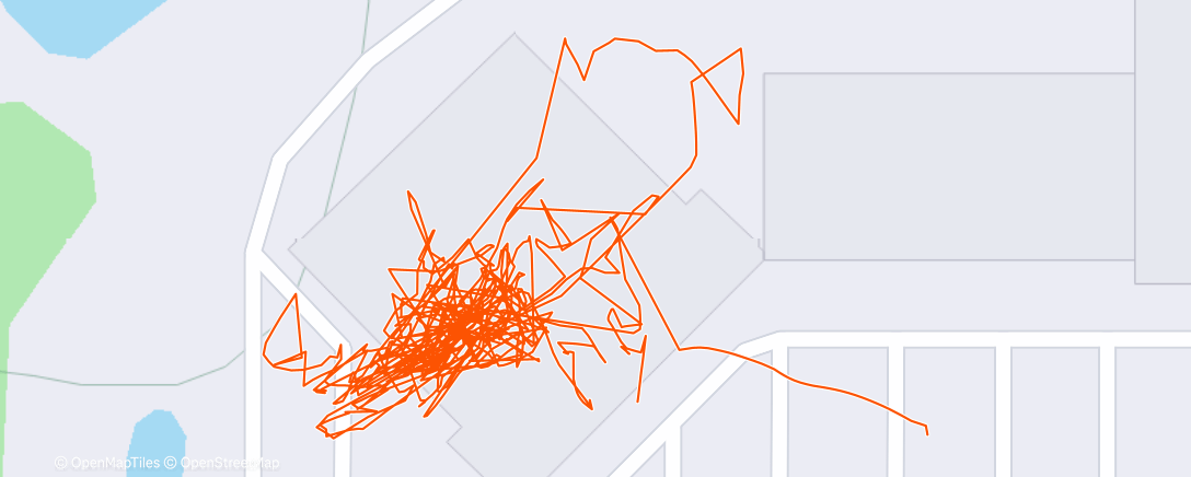 Map of the activity, Bouldering