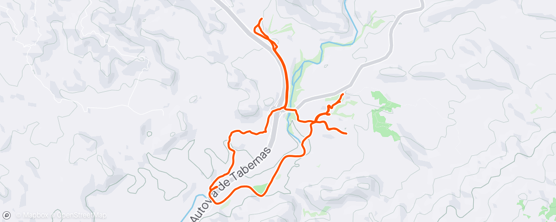 Karte der Aktivität „Randonnée le midi”