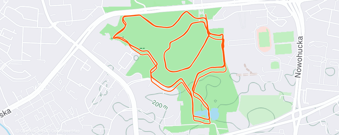 Карта физической активности (Morning Run)