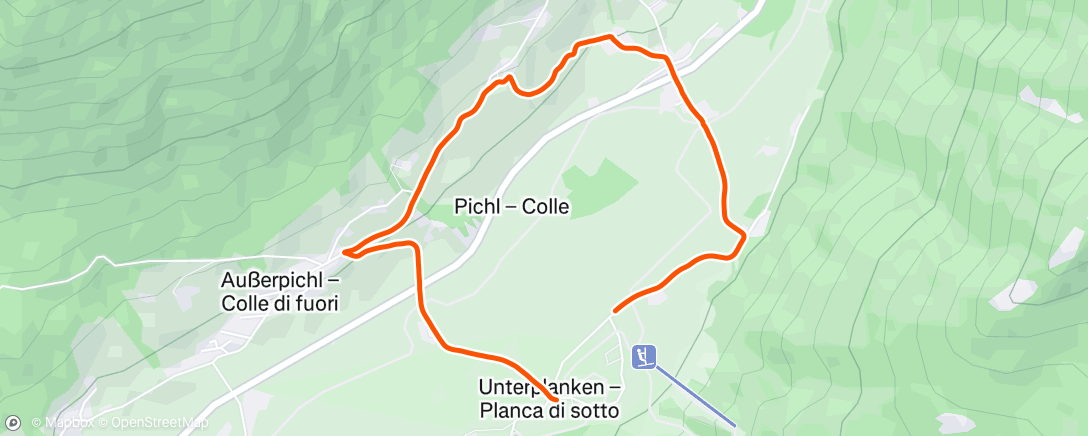 Mappa dell'attività Spaziergang am Nachmittag
