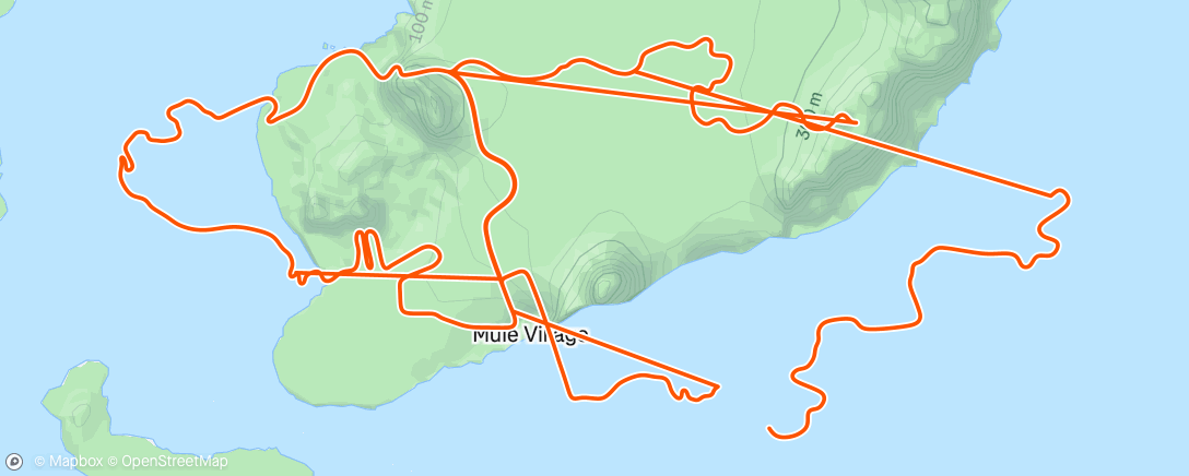 Map of the activity, Zwift - Pacer Group Ride: Volcano Flat in Watopia with Bernie