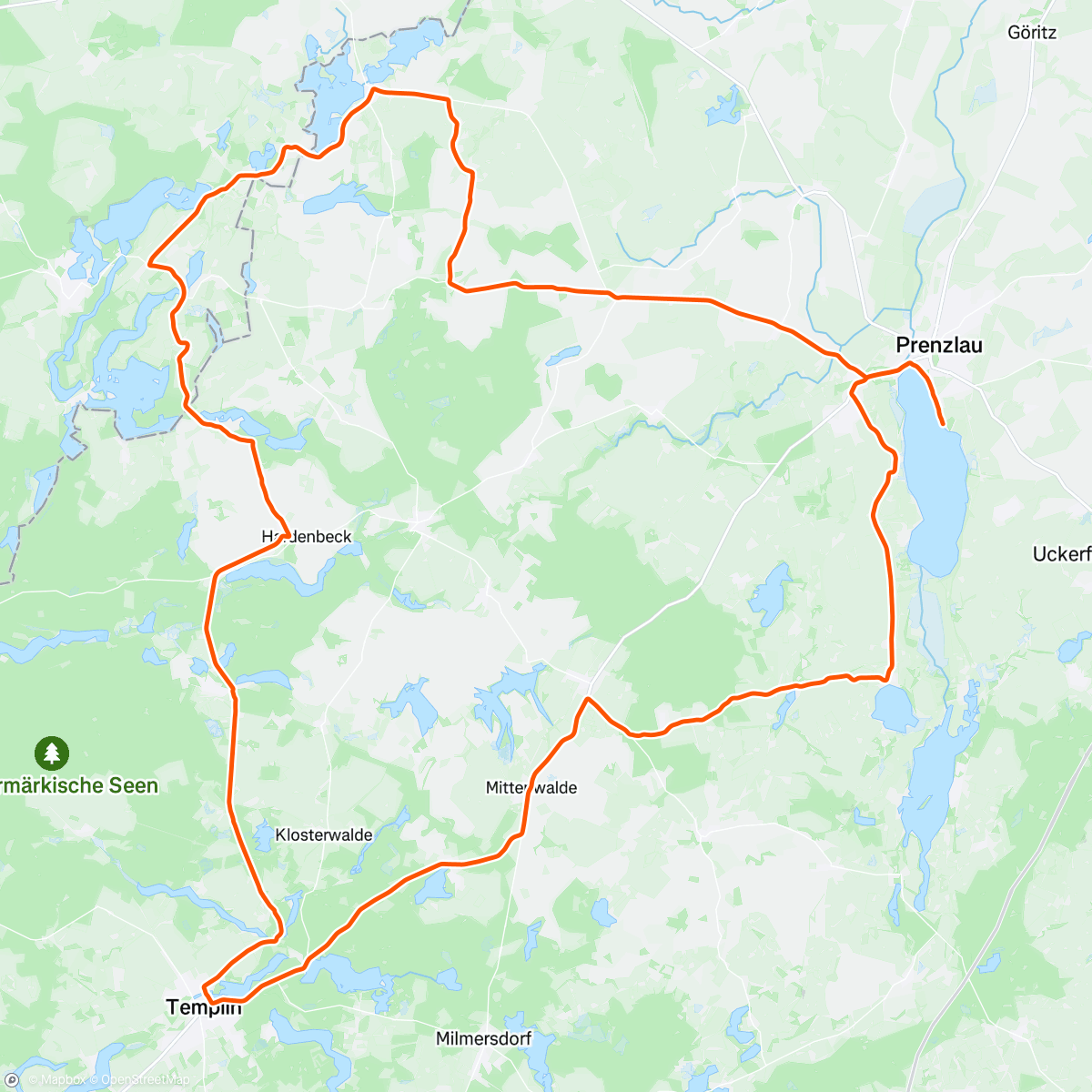 Map of the activity, Heute war ich ein Weichei. Mein größter Respekt geht heute an alle Teilnemer:innen welche die 220km Runde gemeistert haben. André war der letzte Teilnehmer im Ziel nach 10:30h in der Kälte und Nässe. GRÖSSTEN RESPEKT
