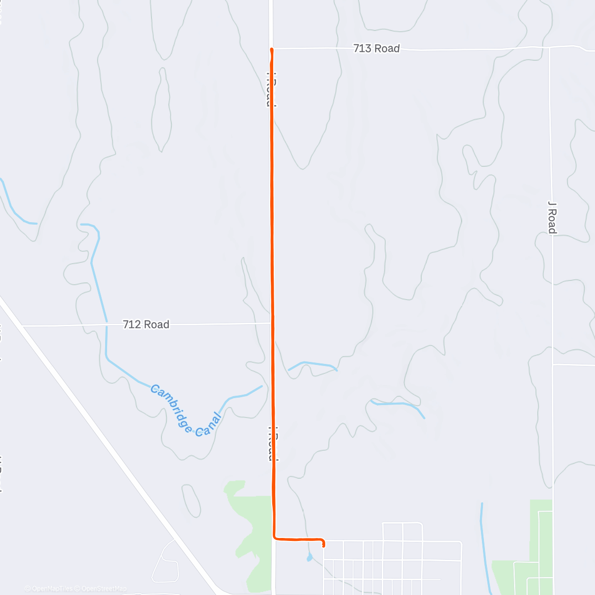 Map of the activity, Orleans, NE 🚜🌾🐂