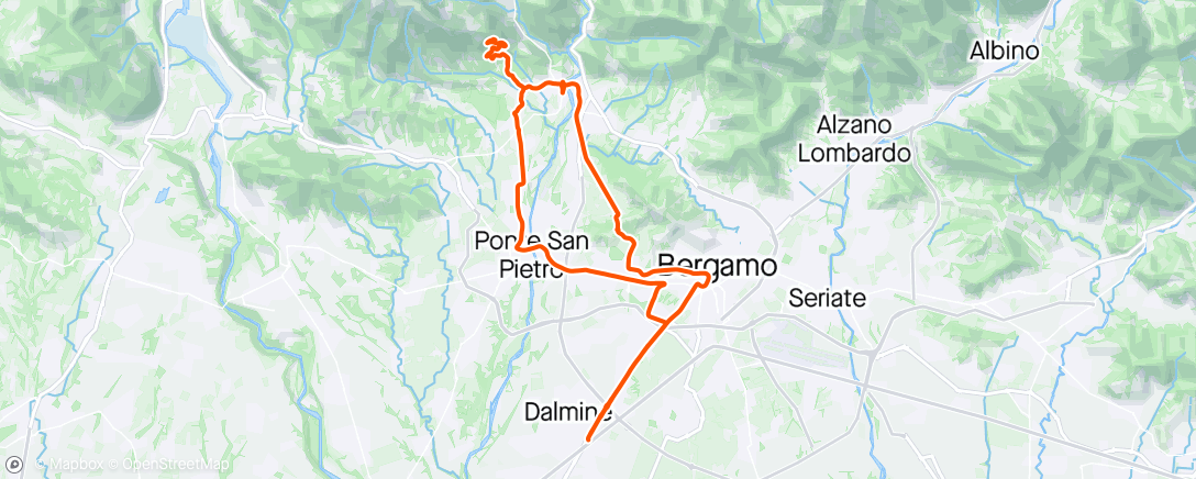 Map of the activity, Pre Lombardia