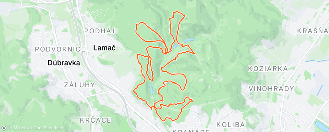 Map of the activity, RIM 900