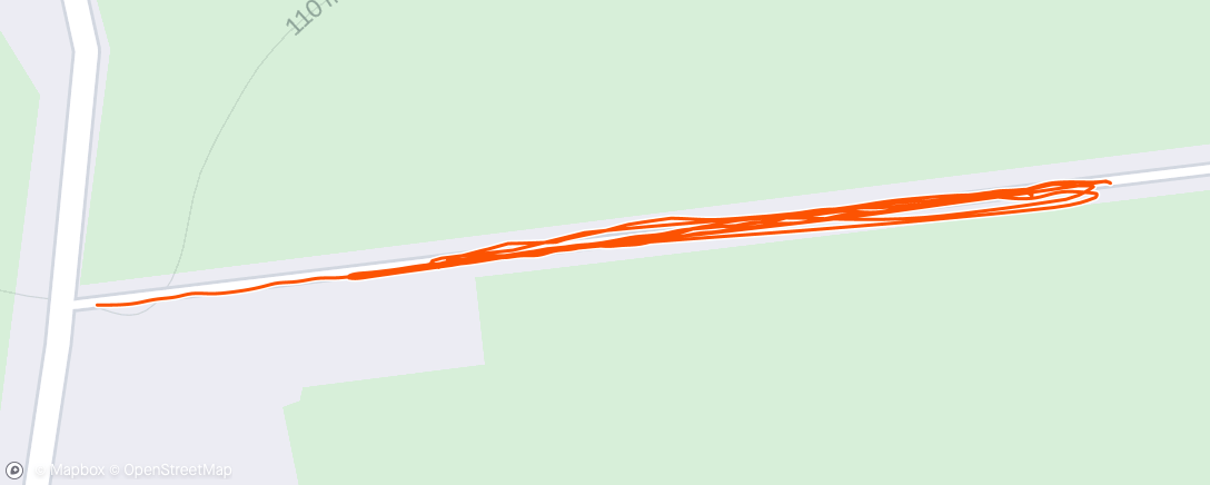 Map of the activity, Strides
