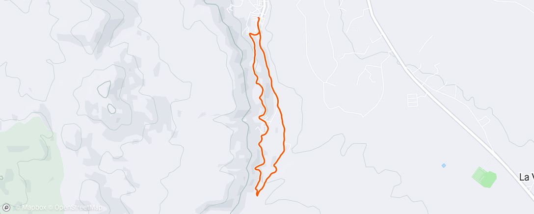 Kaart van de activiteit “Evening Hike”