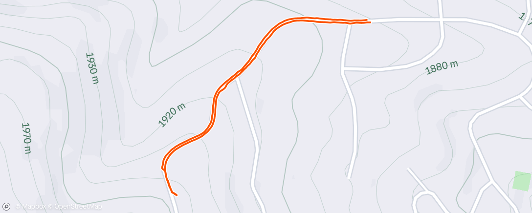 Map of the activity, Bear Lake