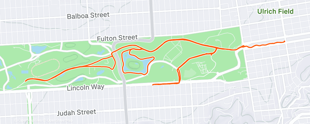 Map of the activity, Christmas Eve Eve Dawn