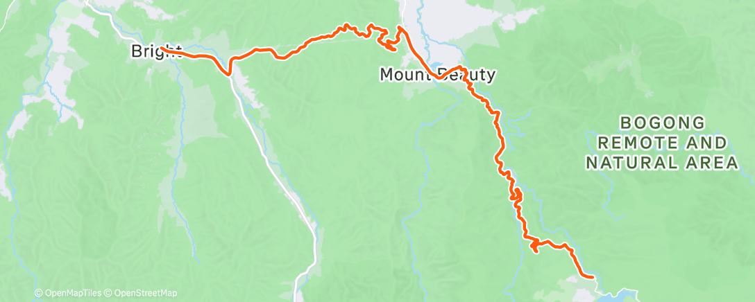 Map of the activity, A hot but chill ride to Falls🧘‍♀️