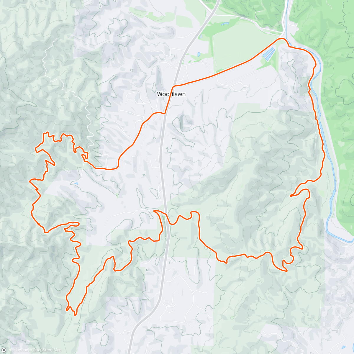 Mapa da atividade, Sasquatch Scrambler