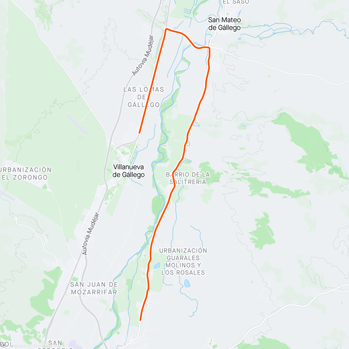 Mapa da atividade, ROUVY - La Vuelta 2023 | Stage 12 - Zaragoza