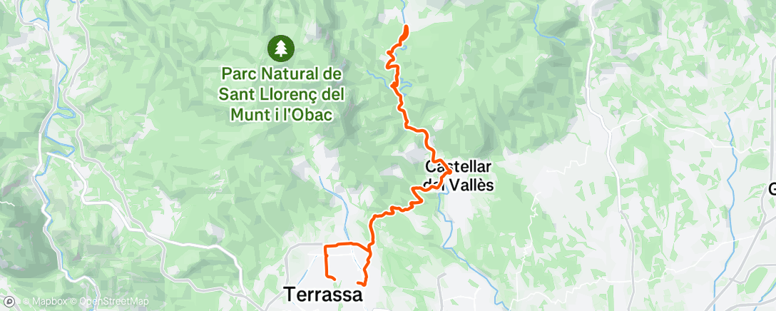 Map of the activity, VOLTA TONTA: 🍑➡️👌🏻