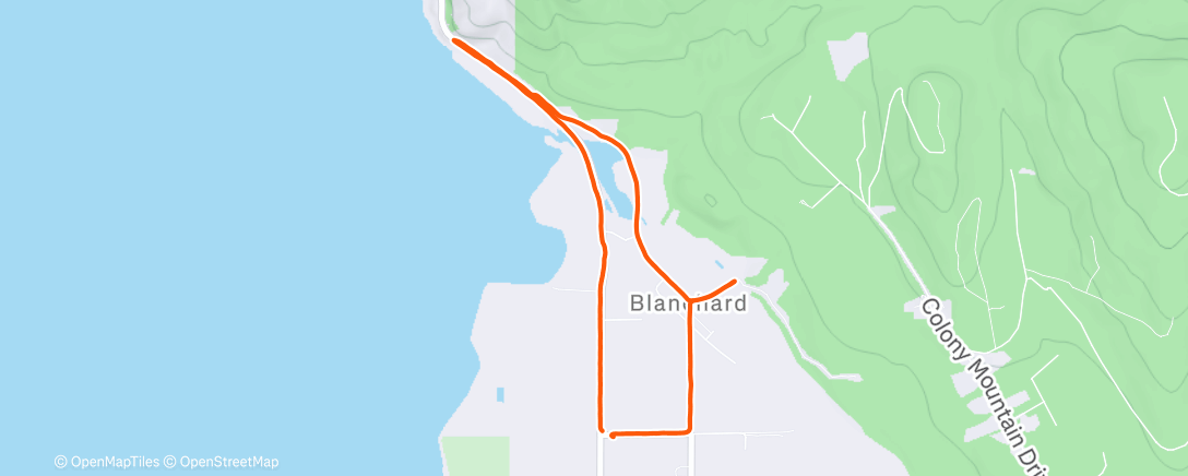 Map of the activity, Grateful for my family