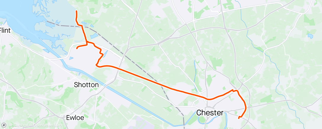 Map of the activity, Burton Marsh Commute 🌞 Ride