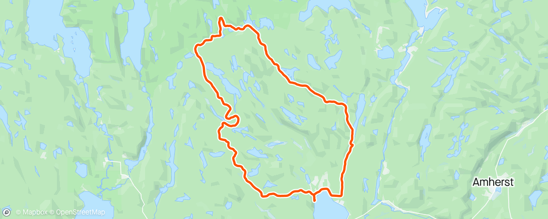 Mapa de la actividad, Gravel ride La Carpe, Manitou Papineau Labelle