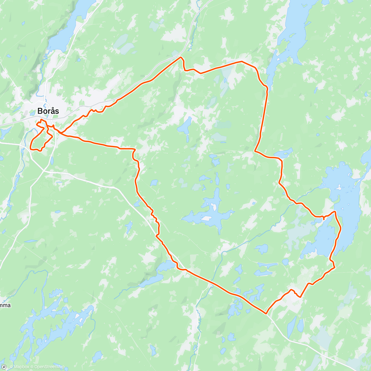 Map of the activity, Torpa stenhus