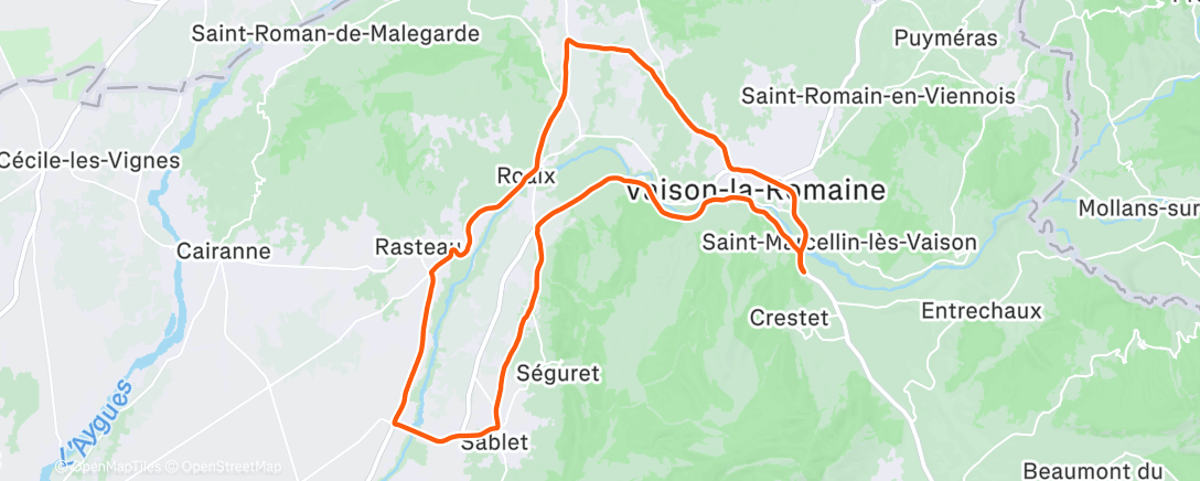 Map of the activity, Blij dat ik thuis was, vanwege de wind