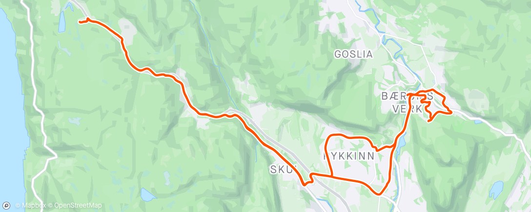 Map of the activity, Kattepasstur