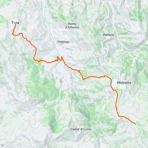 Da Tusa-Mistretta(Serra Merio 1093mt) | 24.7 km MTB Cycling Route on Strava