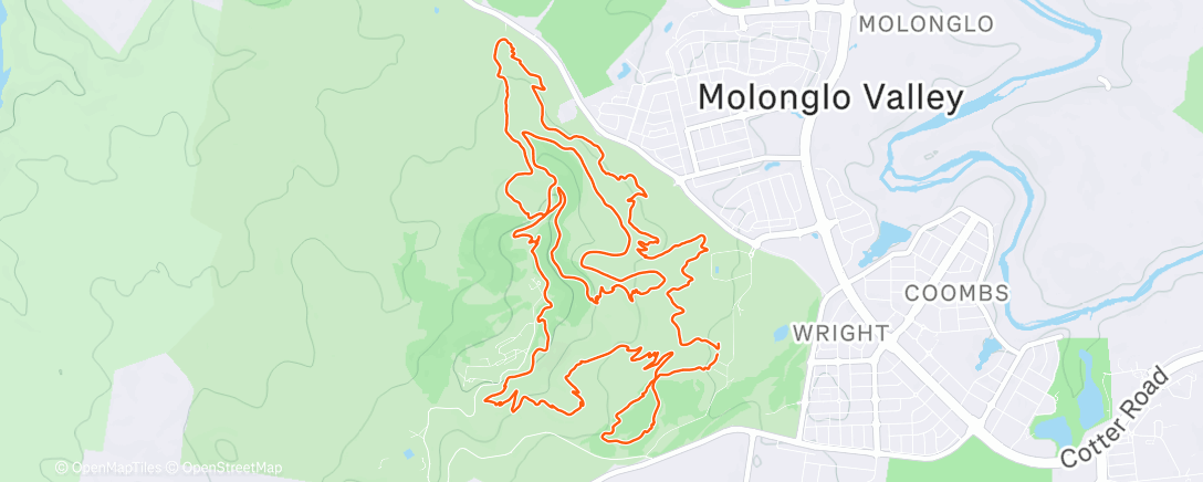 Map of the activity, Morning E-Mountain Bike Ride