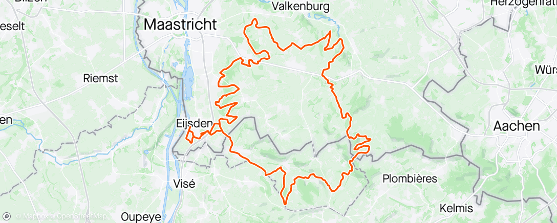 Map of the activity, Bart brentjens challenge