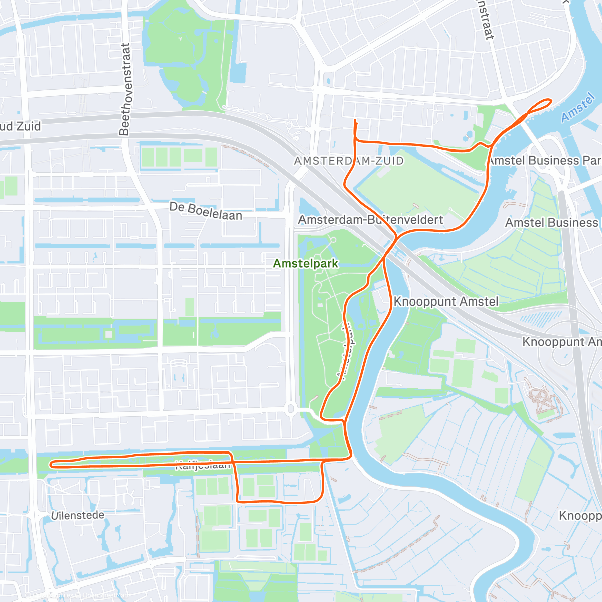 Map of the activity, Snow for lunch ❄️❄️❄️