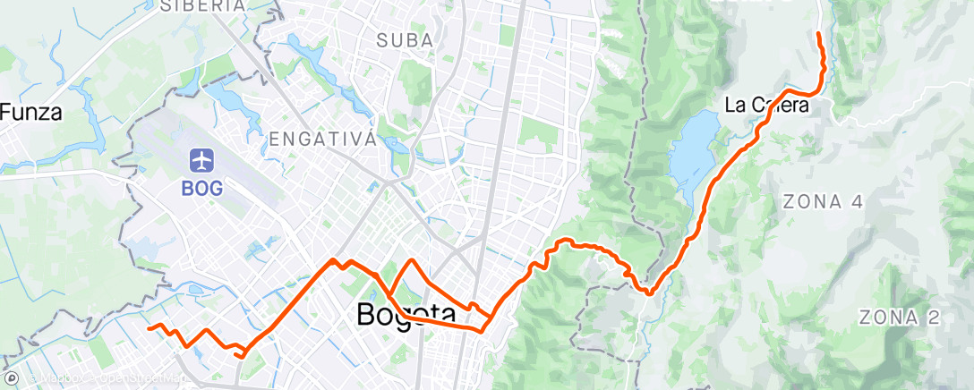 Map of the activity, 2024-04-26Ride