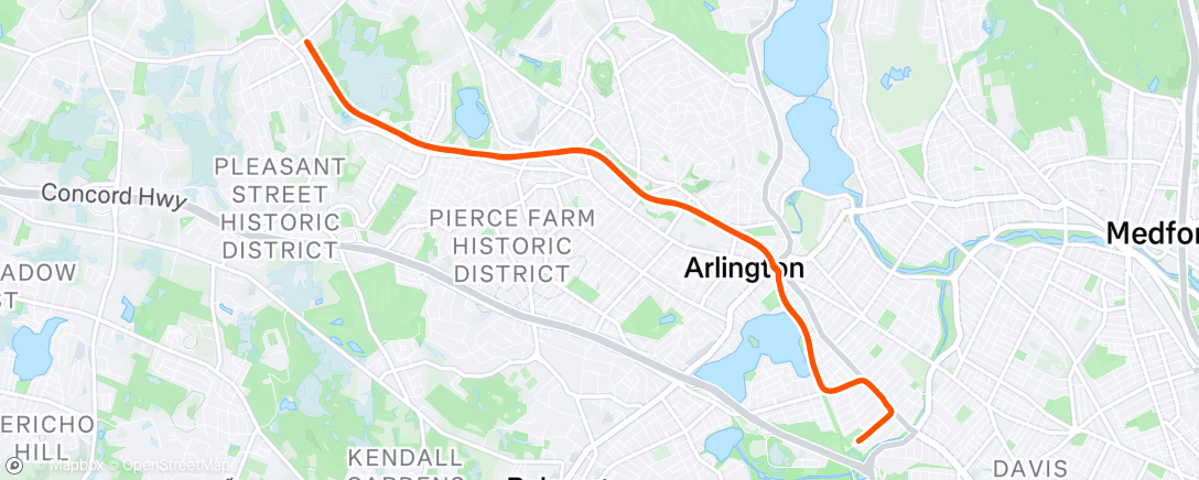 Map of the activity, I’m convinced this stroller has 3 flat tires