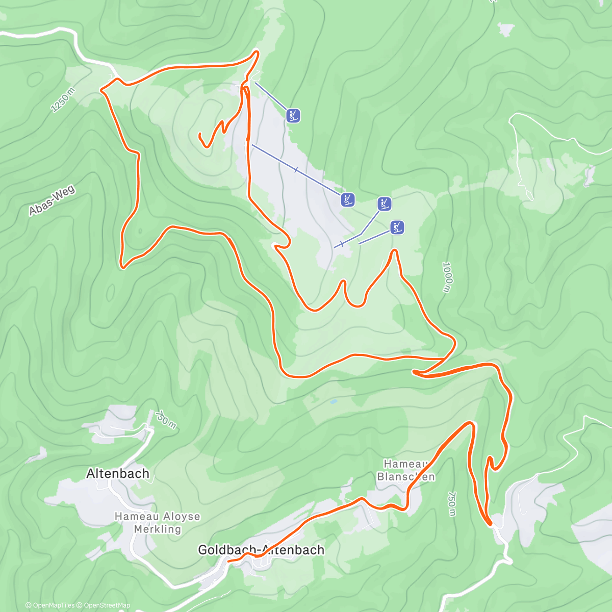 Map of the activity, Gravel#50. Mer⛱️ & Soleil☀️avec Éric, au Grand-Ballon⚽