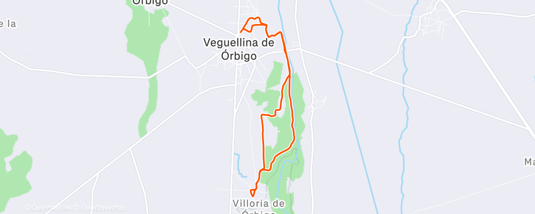 Mapa de la actividad (Carallo el frio....❄️❄️❄️)