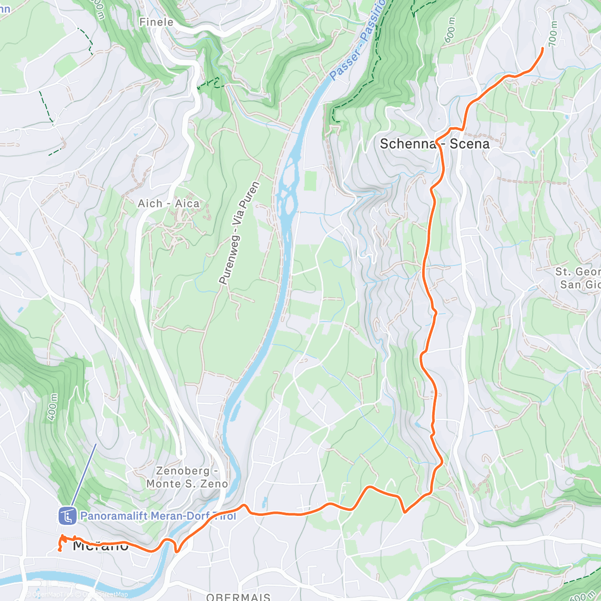 Карта физической активности (Taunustaler Xmas Hm Battle - Jeder Meter zählt)