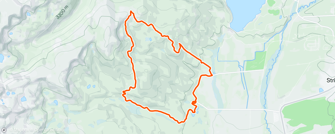 Map of the activity, Teva x Runners for Public Lands Group Run