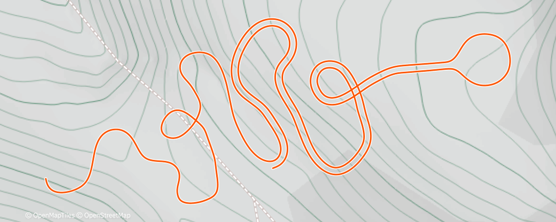 Map of the activity, Corrida matinal