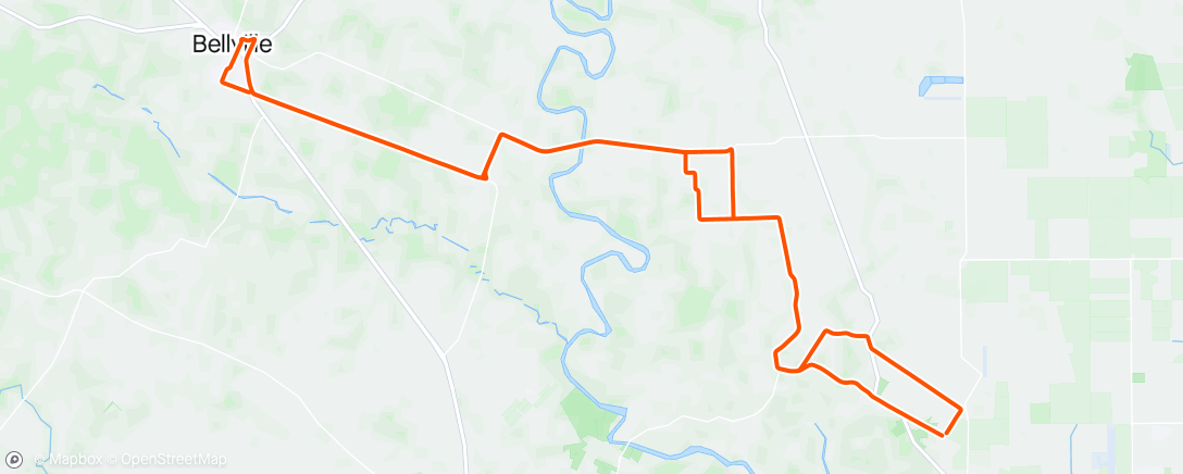 Map of the activity, Road bikes and dog bites 😦